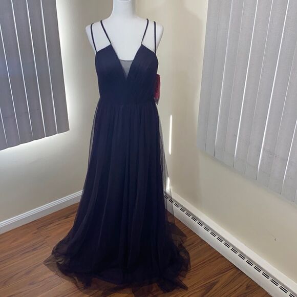 HAYLEY Paige Occasions Style 5706 Plum Nwt - Picture 4 of 15
